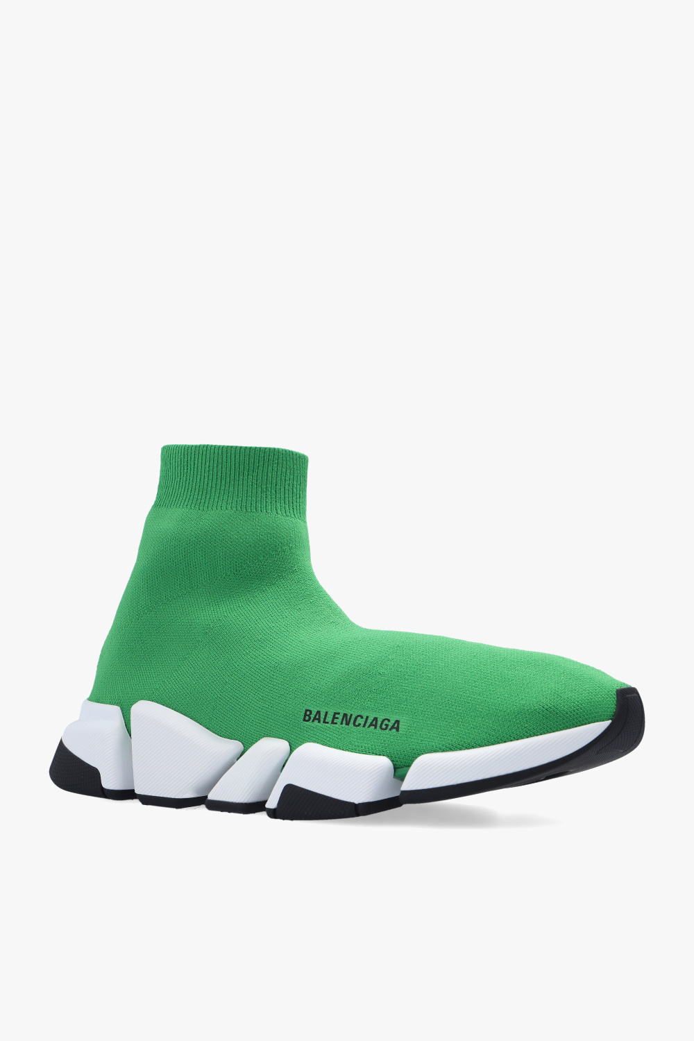 Balenciaga speed cheap trainer lime green